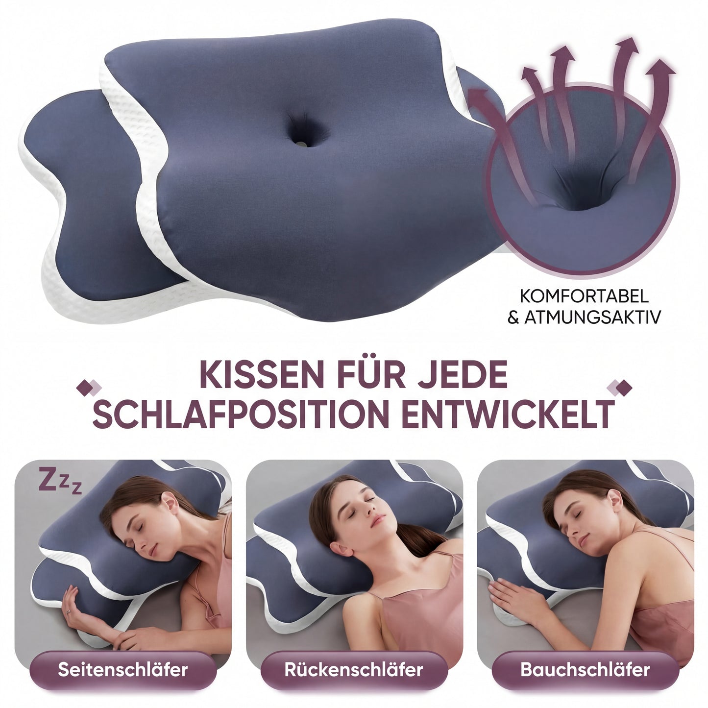 Orthopädisches Nackenstütz-System zur Regeneration