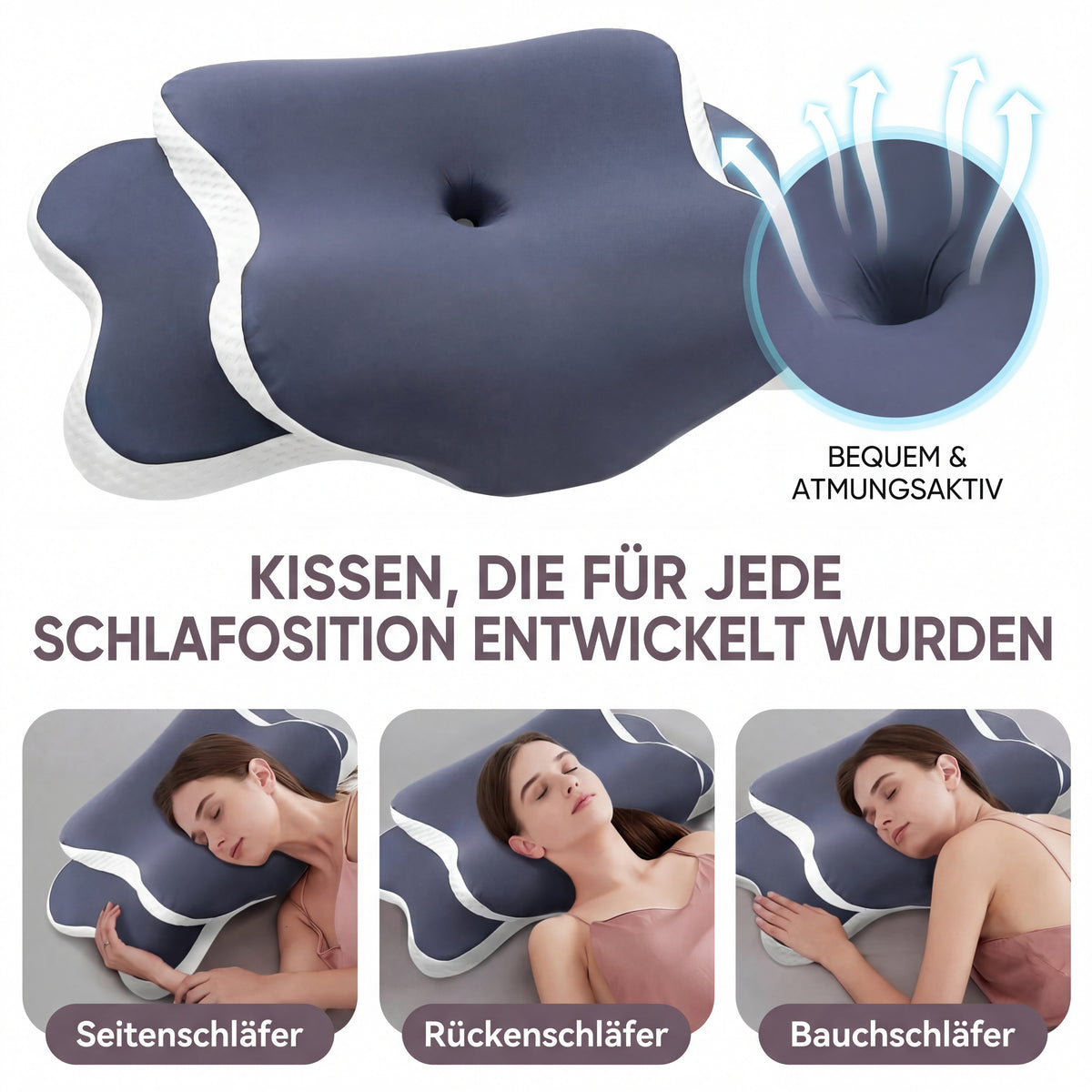 Orthopädisches Nackenstütz-System zur Regeneration