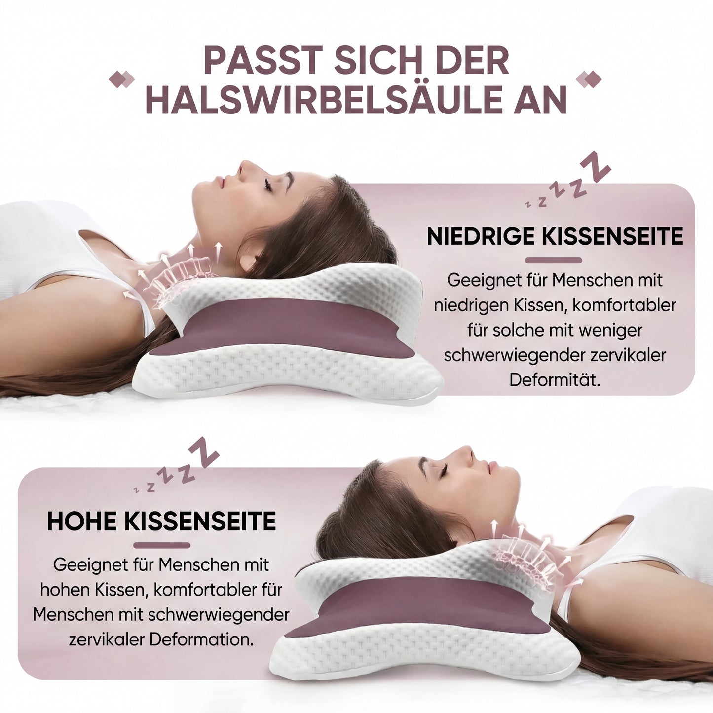 Orthopädisches Nackenstütz-System zur Regeneration